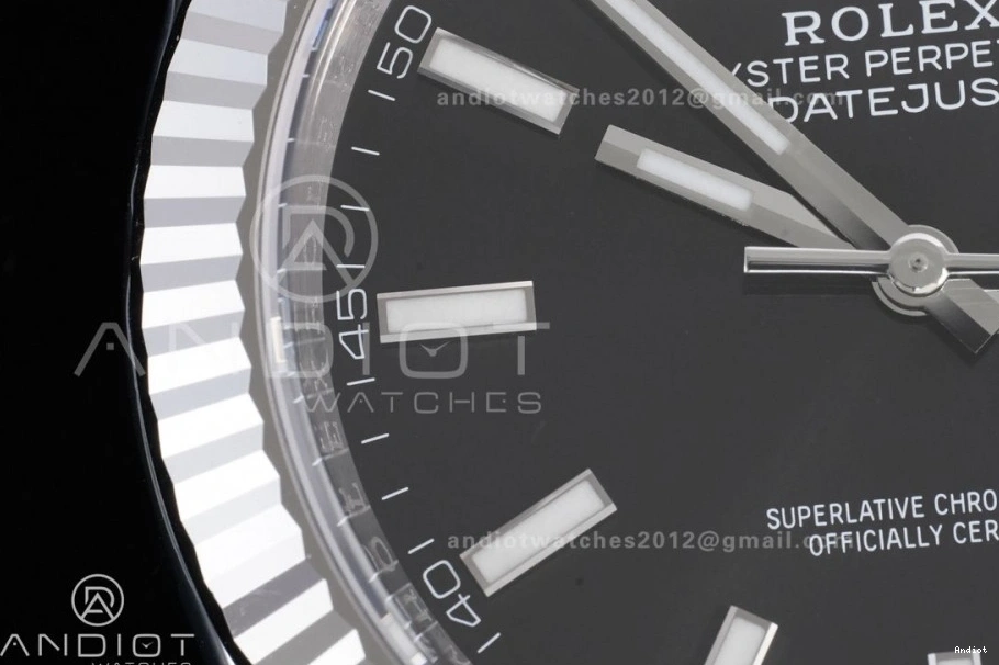 41 Bracelet 1:1 Clean Jubilee Dial 126334 (72 904L Edition Hours SH3235 Power Reserve) Black DateJust Best on Steel 0207